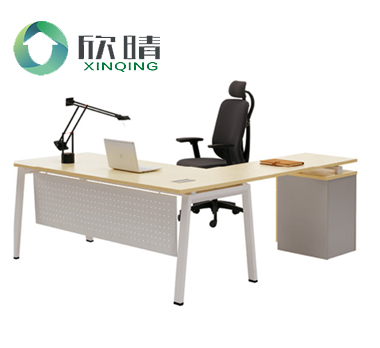 浦东办公家具之钢木结构办公桌GZ-21厂家