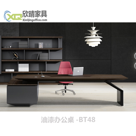 嘉定办公家具之油漆办公桌-bt48厂家