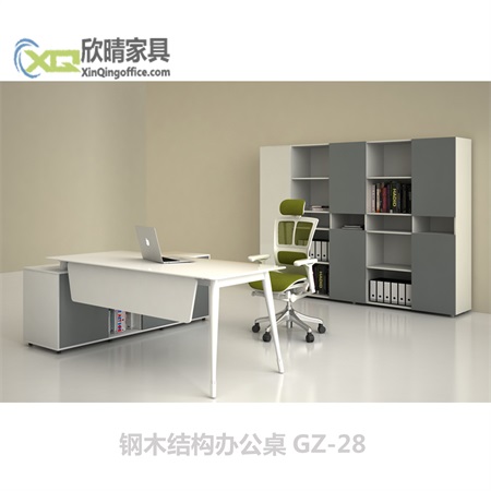 钢木结构办公桌GZ-28
