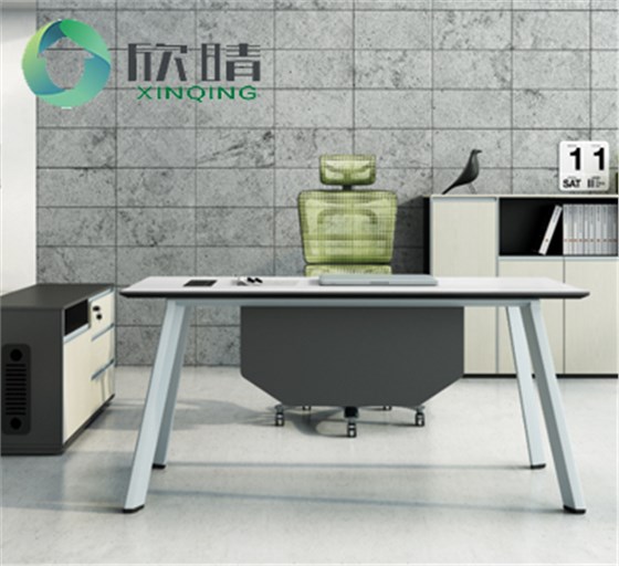 浦东办公家具之钢木结构办公桌GZ-03厂家