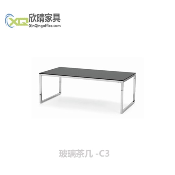 徐汇办公家具之玻璃茶几-C3厂家