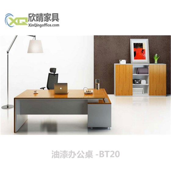 嘉定办公家具之油漆办公桌-bt20厂家